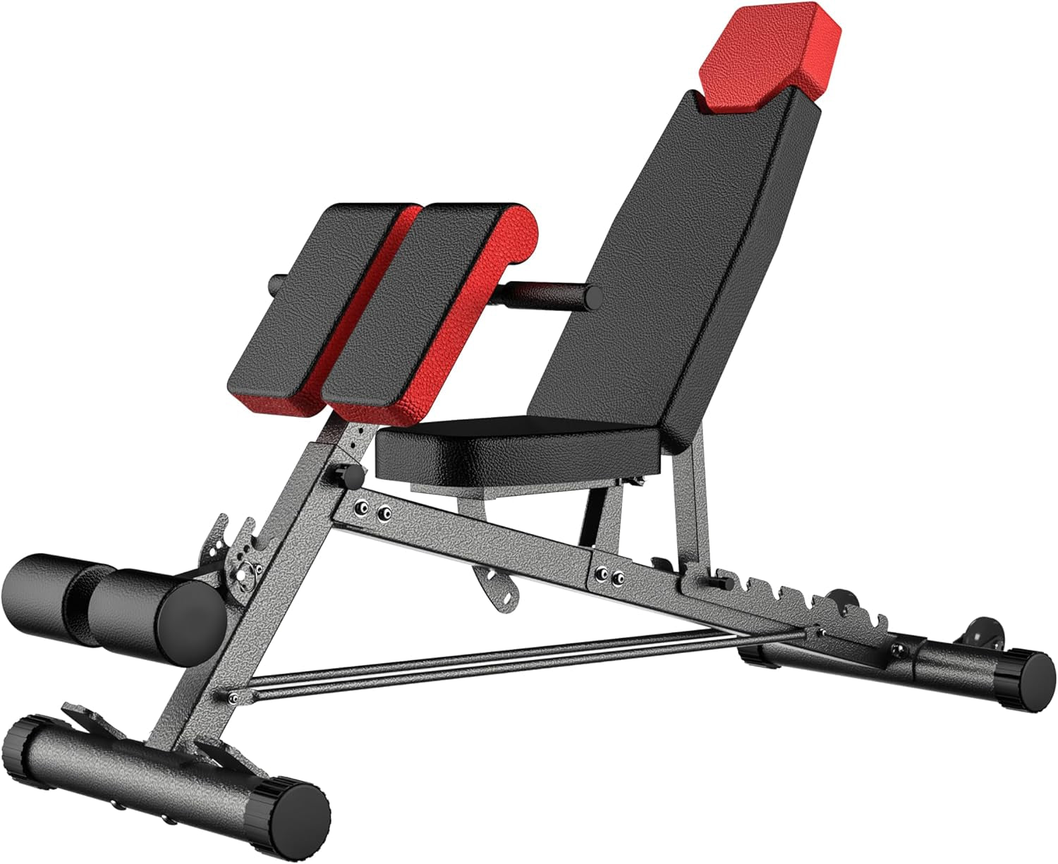 All-in-One Multi-Functional FID Weight Bench for Ultimate Body Workout – Hyper Back Extension, Roman Chair, Adjustable Ab Sit-Up, Incline/Decline/Flat Bench
